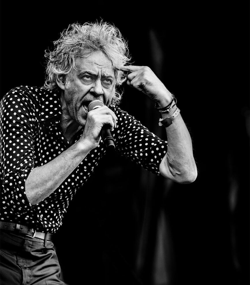 Bob Geldof at Parkpop ©Mylène Siegers